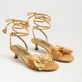 Carla Lace Up Kitten Heel