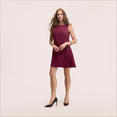 Side Pleated Mini Dress