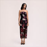 Strapless Sequin Maxi Dress