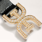 30MM Pearl Logo Belt