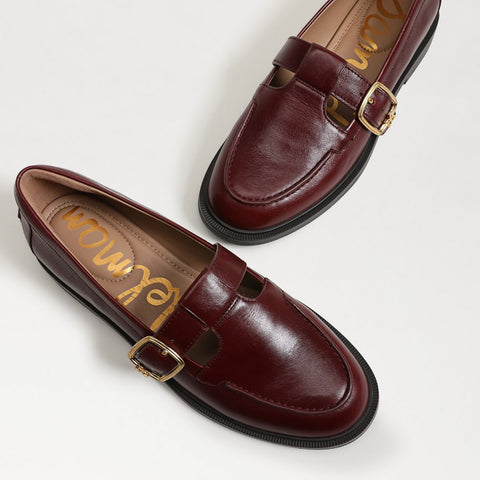 Elaina T-Strap Buckle Loafer