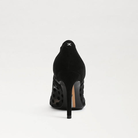 Hazel Polka Dot Mesh Pump