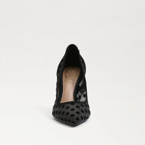 Hazel Polka Dot Mesh Pump