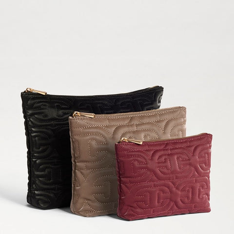 Ethyl 3-Piece Travel Pouch Set