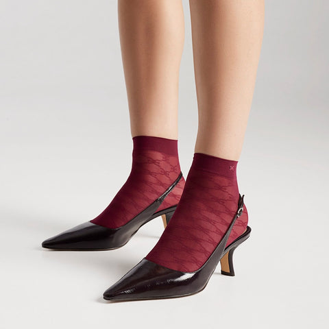 3 Pack Jacquard Anklet