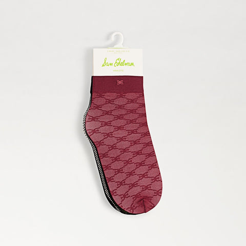 3 Pack Jacquard Anklet