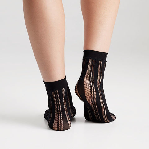 3 Pack Jacquard Anklet