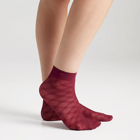 3 Pack Jacquard Anklet