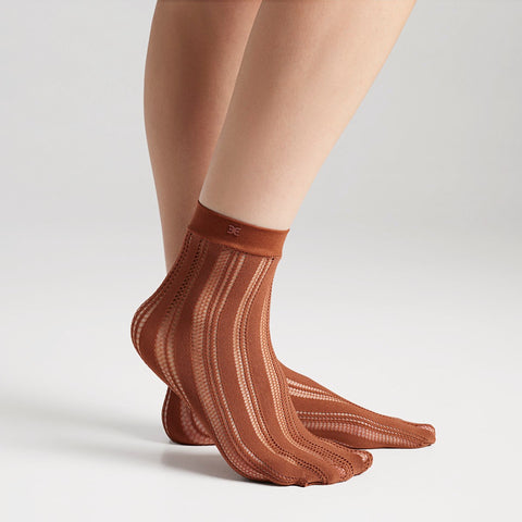 3 Pack Jacquard Anklet