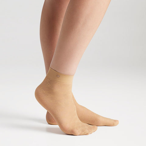 3 Pack Jacquard Anklet