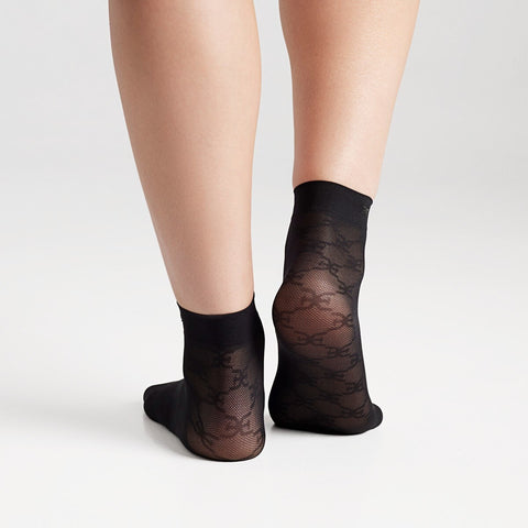 3 Pack Jacquard Anklet