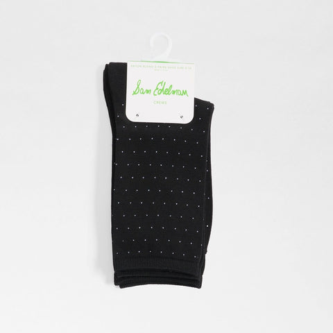 2 Pack Rayon Pin Dot Crew