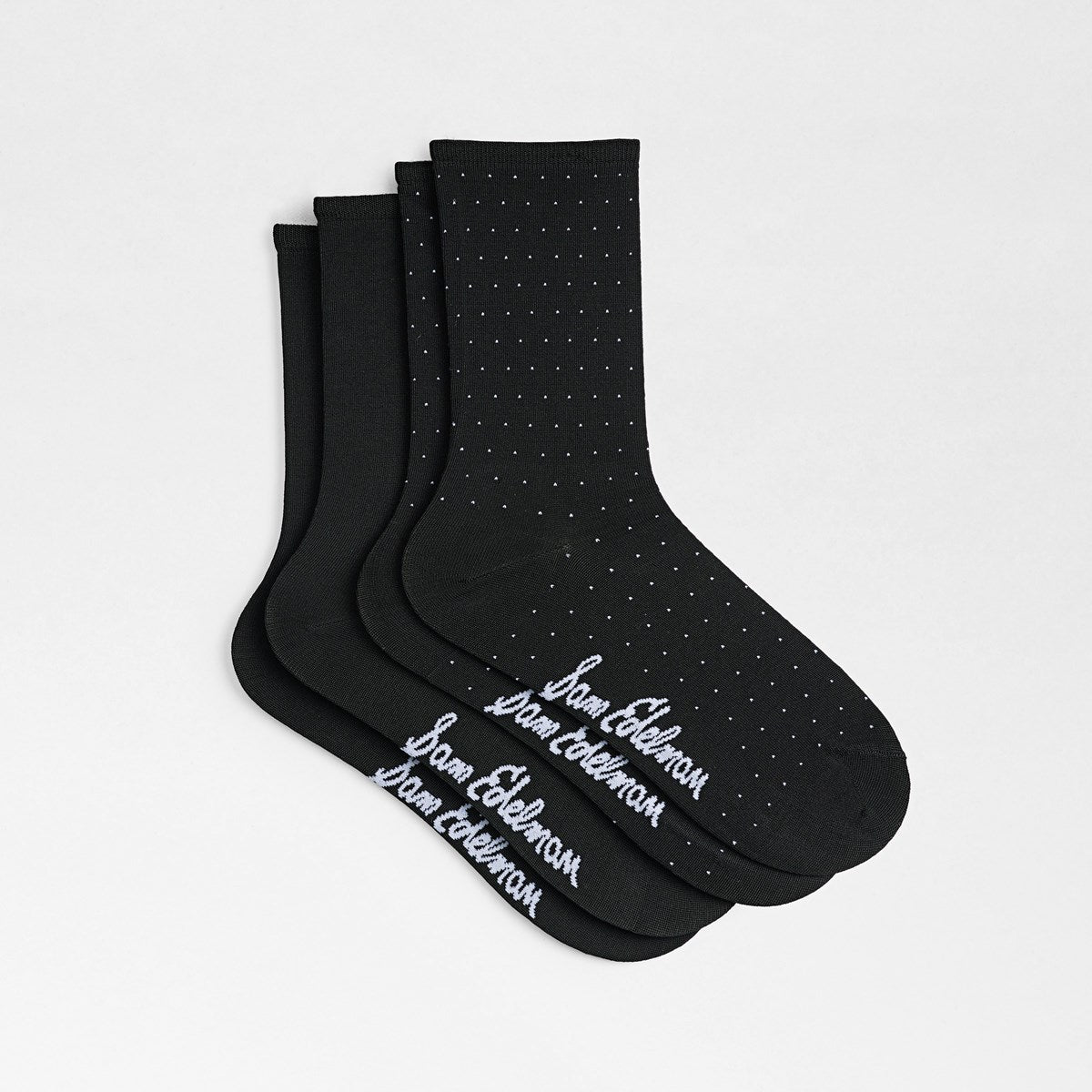 2 Pack Rayon Pin Dot Crew