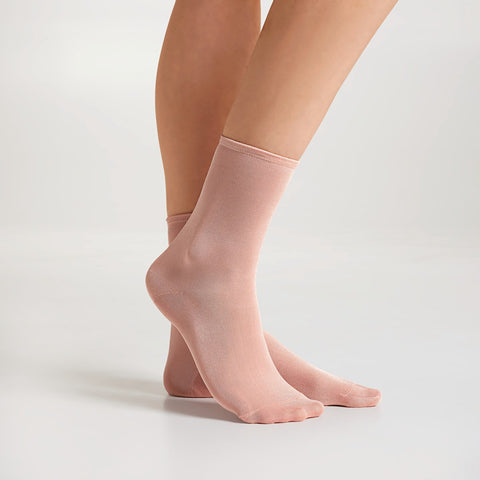 2 Pack Rayon Pin Dot Crew