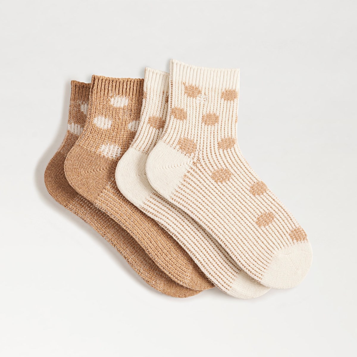 2 Pack Dot Midi Boot Socks