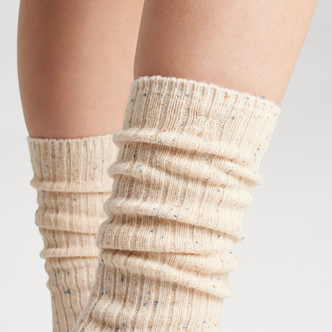 2 Pack Sparkle Rib Slouchy Socks