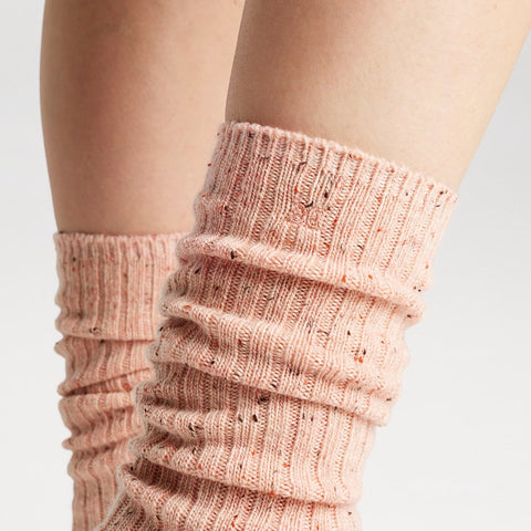 2 Pack Sparkle Rib Slouchy Socks