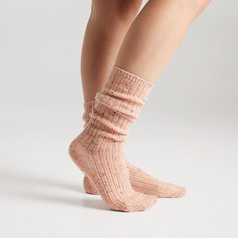 2 Pack Sparkle Rib Slouchy Socks