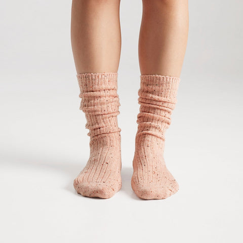 2 Pack Sparkle Rib Slouchy Socks