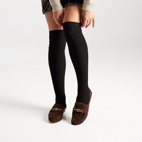 1 Pack Soft Rib Over the Knee Socks
