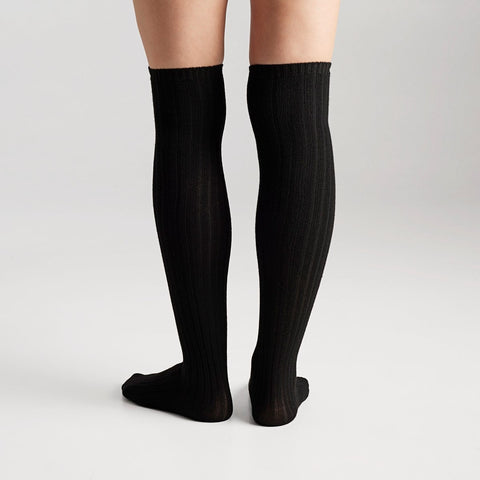 1 Pack Soft Rib Over the Knee Socks