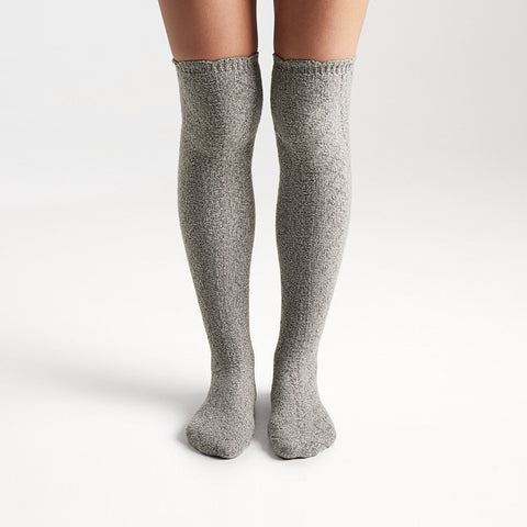1 Pack Soft Rib Over the Knee Socks