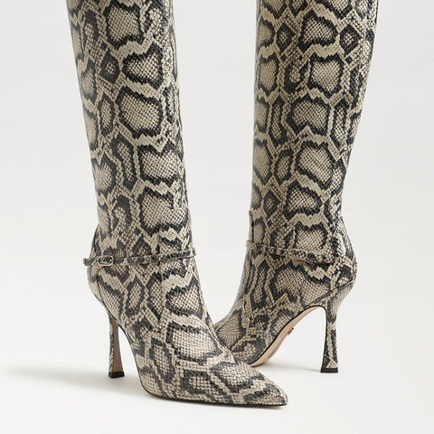 Elia Pointed Toe Knee High Boot