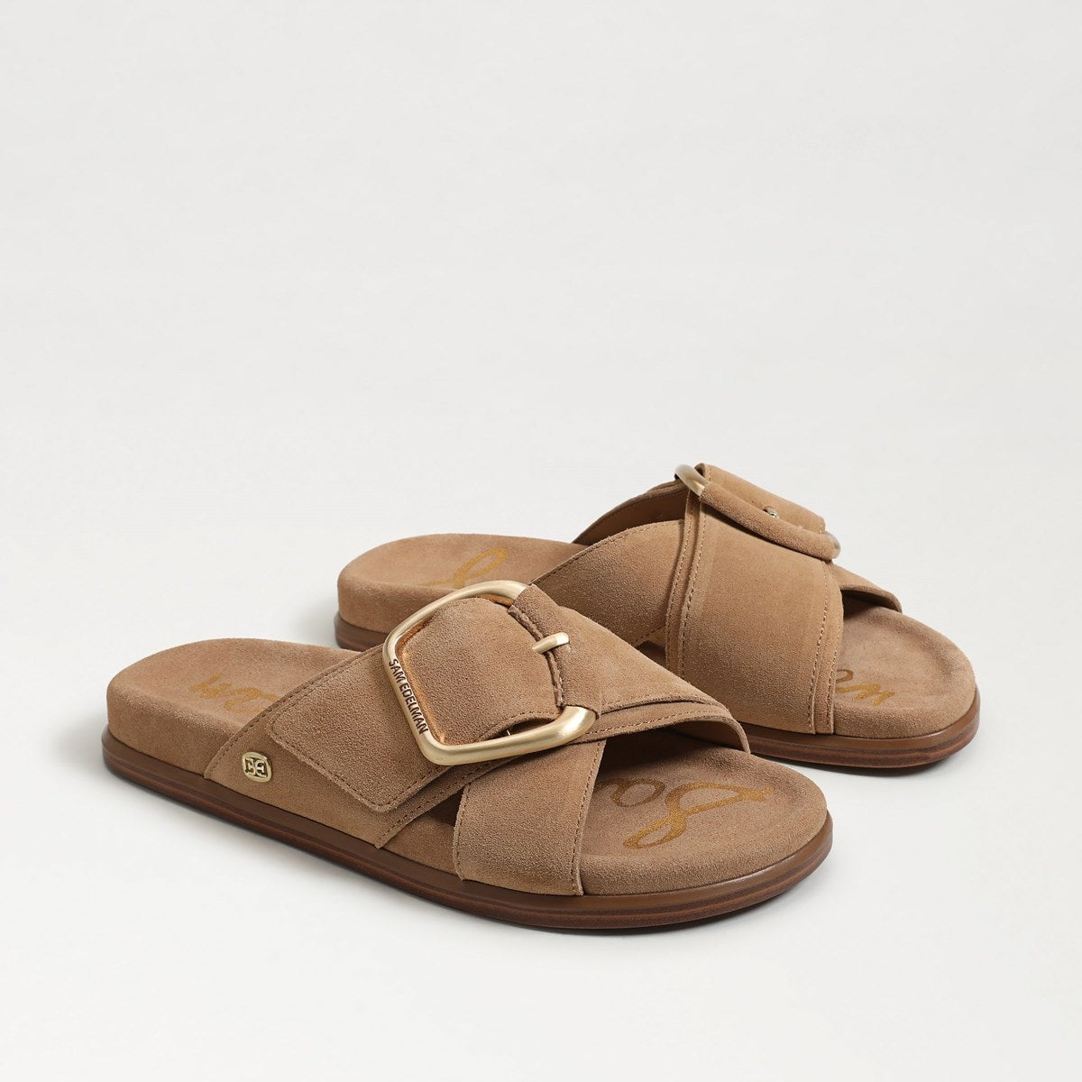 Darla Buckle Slide Sandal