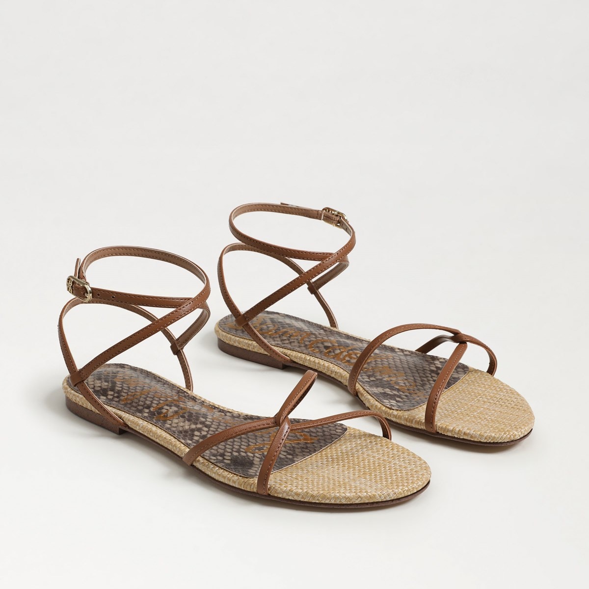 Ellina Strappy Flat Sandal