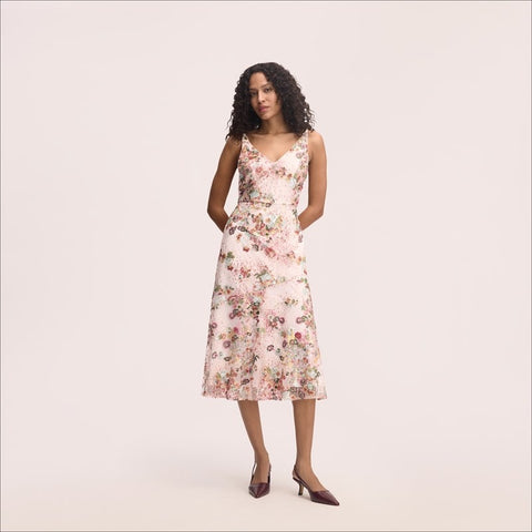 Sequin Aline Midi Dress