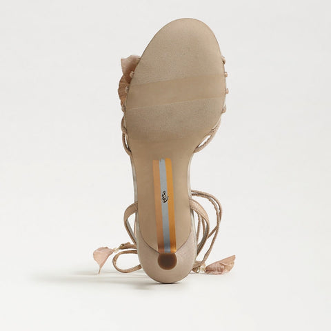 Carla Lace Up Kitten Heel