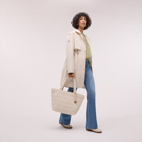 Ethyl Top Zip E/W Tote