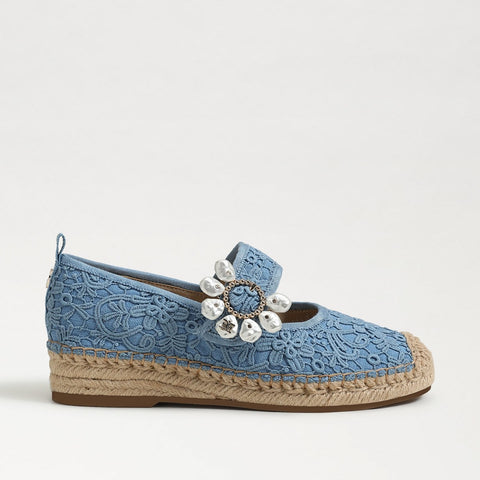 Maddy Orchid Espadrille Mary Jane