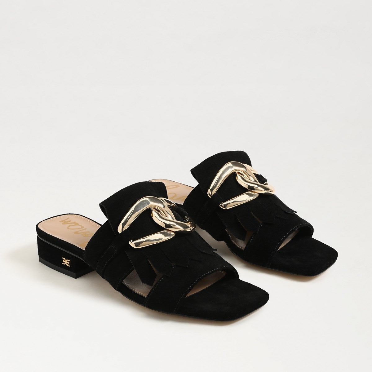 Darby Slide Block Heel Sandal