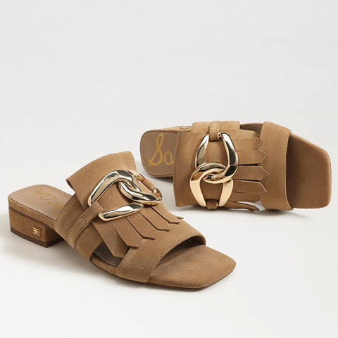 Darby Slide Block Heel Sandal