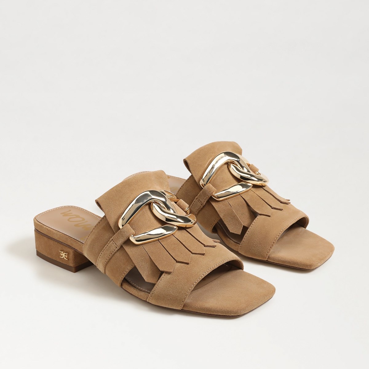 Darby Slide Block Heel Sandal
