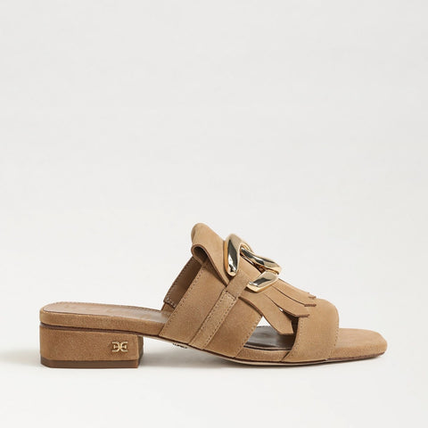 Darby Slide Block Heel Sandal