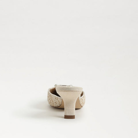 Brit Orchid Kitten Heel Mule