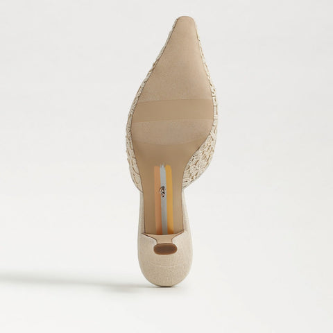 Brit Orchid Kitten Heel Mule