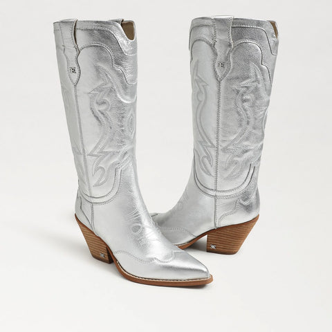 James Wide Calf Western Boot