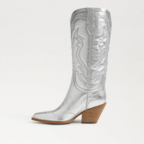 James Wide Calf Western Boot