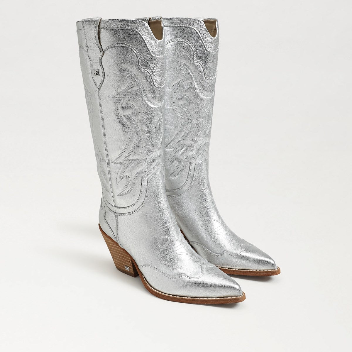 James Wide Calf Western Boot
