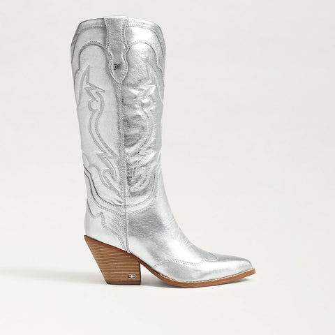 James Wide Calf Western Boot
