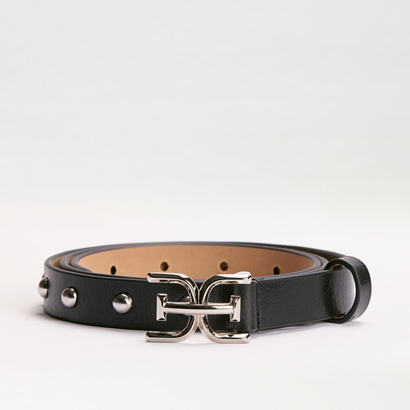 19MM Logo Studded Belt