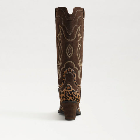 James Wide Calf Western Boot