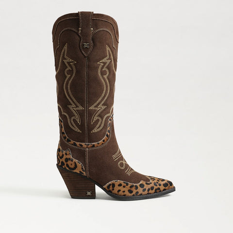 James Wide Calf Western Boot