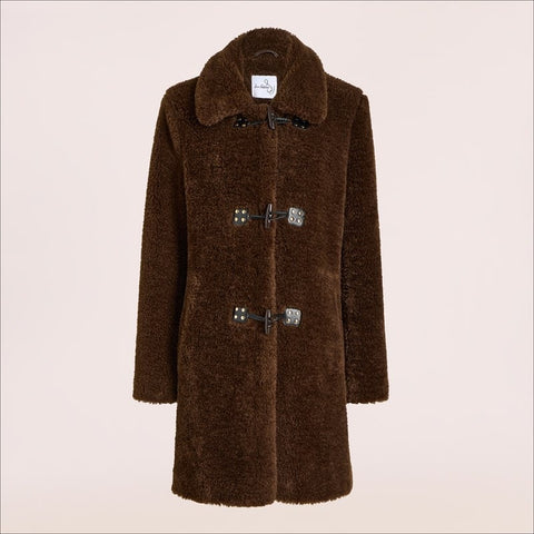 Toggle Shearling Jacket