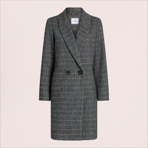 Sparkle Double Breasted Coat