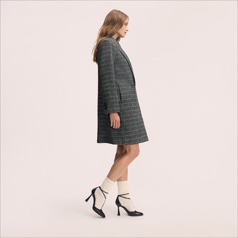 Sparkle Double Breasted Coat