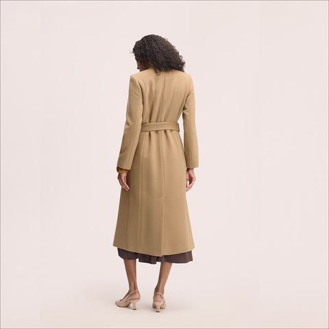 Stand Collar Wrap Coat